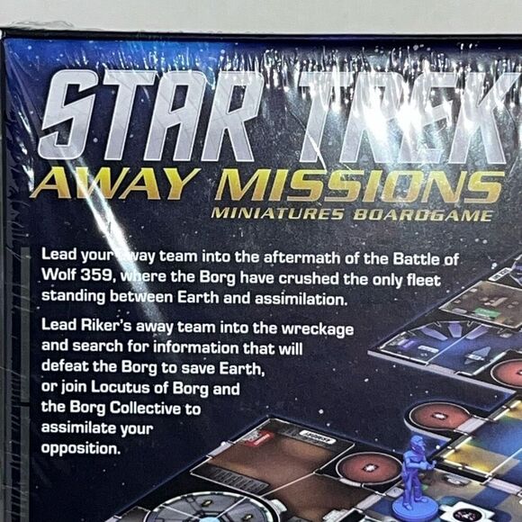 Star Trek Away Missions Federation VS Borg - Battle of Wolf 359 + Expansions NEW - Picture 3 of 6